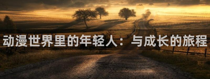 age动漫旧版：动漫世界里的年轻人：与成长的旅程